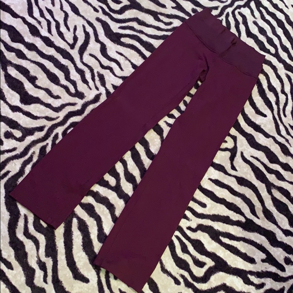 Lululemon purple High rise bottoms